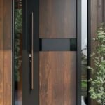 Steel and wooden luxury entrance doors comparison for Hyderabad homes